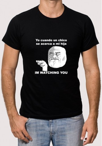 Camiseta Meme Watching U