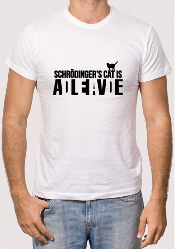 Camiseta Gato Schrodinger