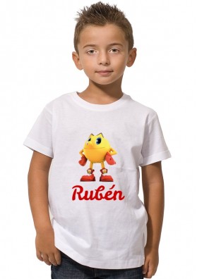 Camiseta Pac- Man Personalizada