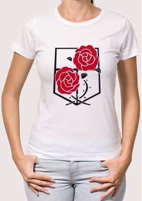 Camiseta Shingeki Rosas