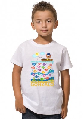 Camiseta Pesca Personalizada