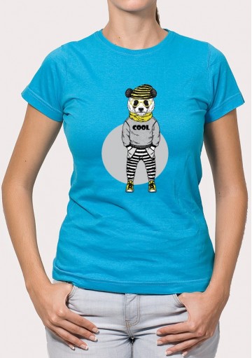 Camiseta Panda Hipster