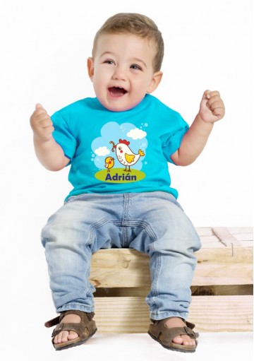 Camiseta Pollito Personalizada