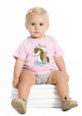 Camiseta Bebé Unicornio