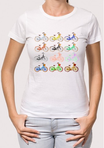 Camiseta Mujer Bicis