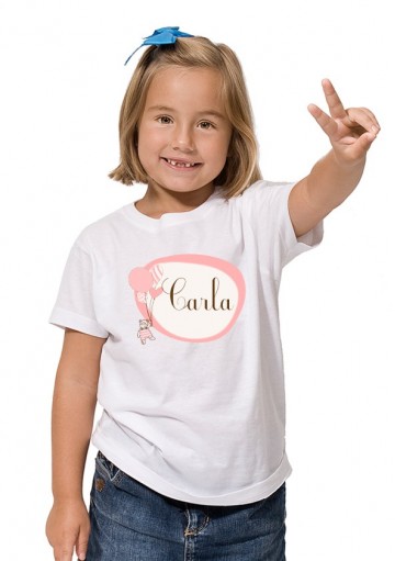 Camiseta personalizada niña, para niños