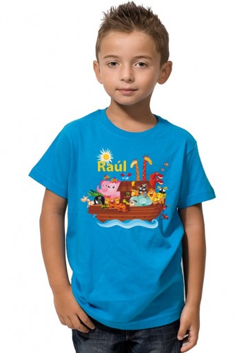 Camiseta Niño Barquitos