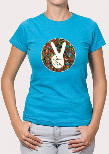Camiseta Mano Paz o Victoria