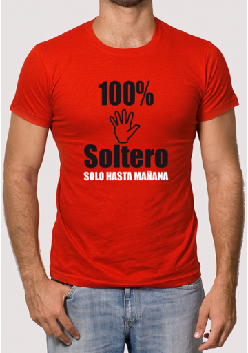 Camiseta Despedida 100% Soltero