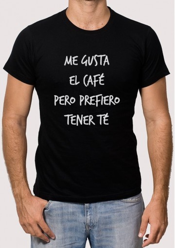 Camiseta Café o Té