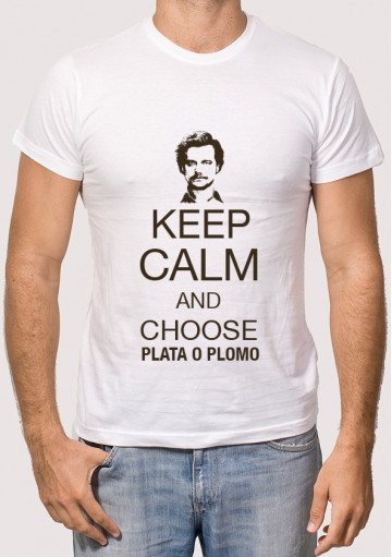 Keep calm and choose plata o plomo