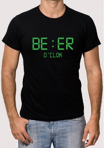 Camiseta beer oclock