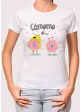 camiseta para mujer \"Comemé el ...donut\"