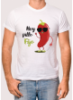 Camiseta para hombre \"Hoy pillo fijo\"