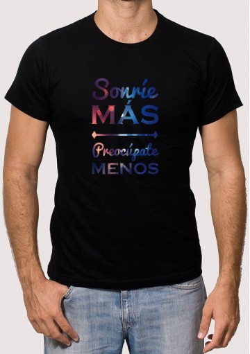 Sonríe más preocupate menos