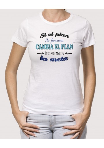 Camiseta Si el plan no funciona 