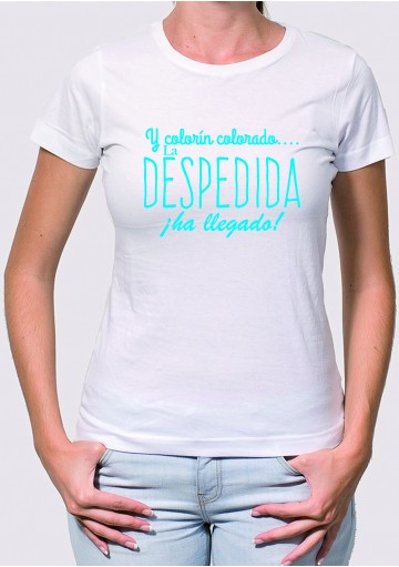 camiseta despedida colorin