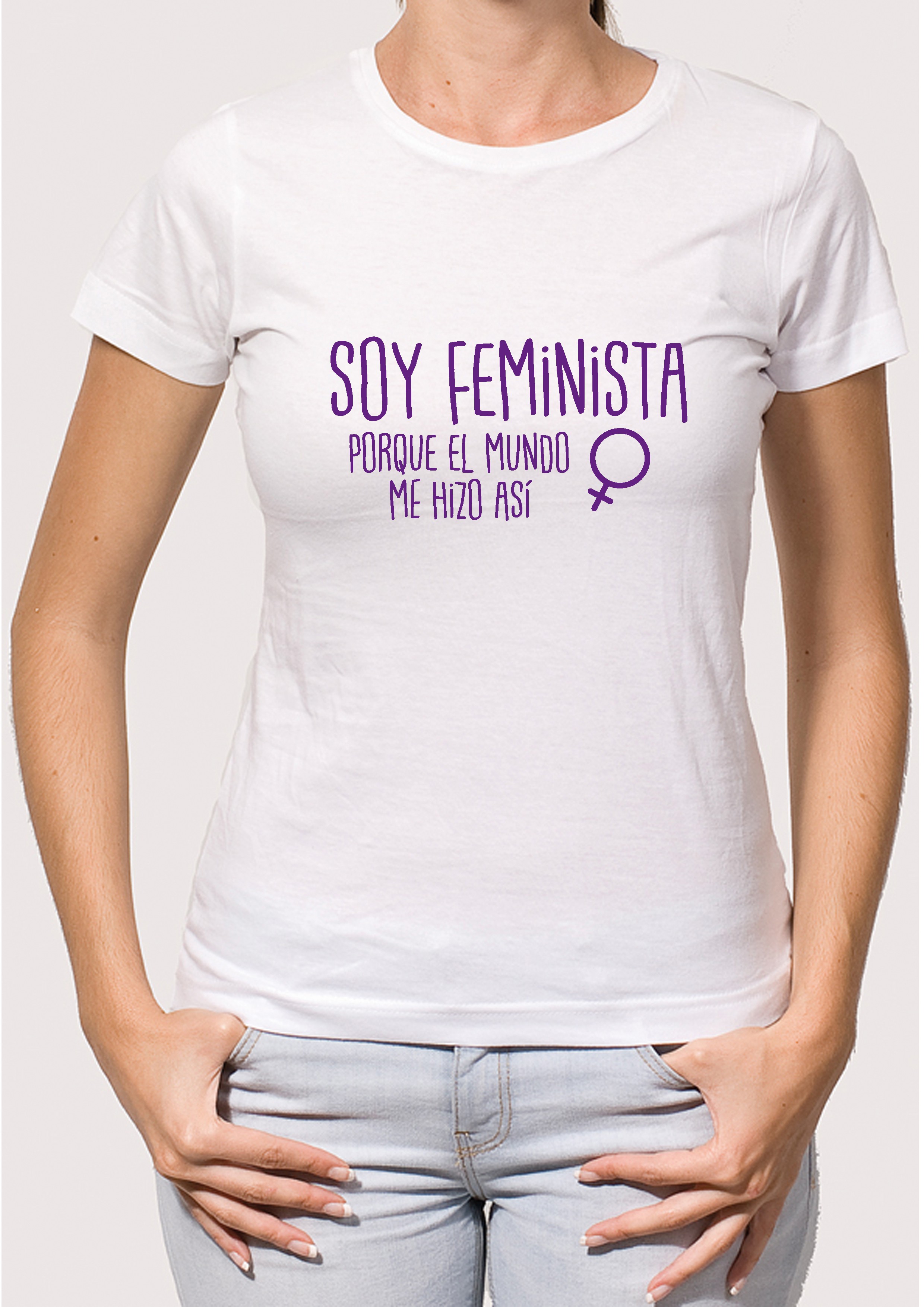 Feminista Mundo Así - Camisetas Para