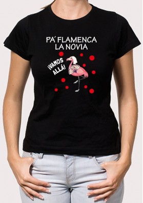 Camiseta Despedida Flamencas Novia