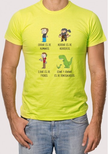 Camiseta Errar