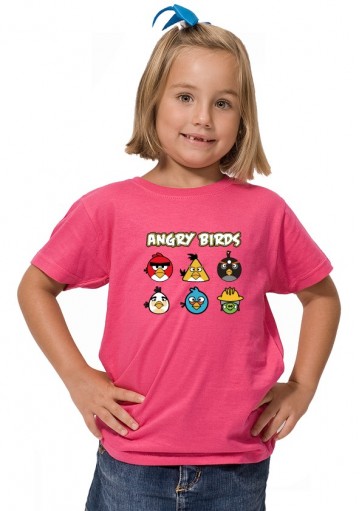 Camiseta Angry Birds Personajes