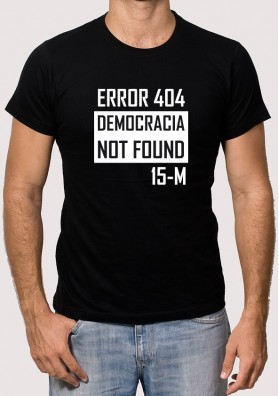Camiseta Error 404